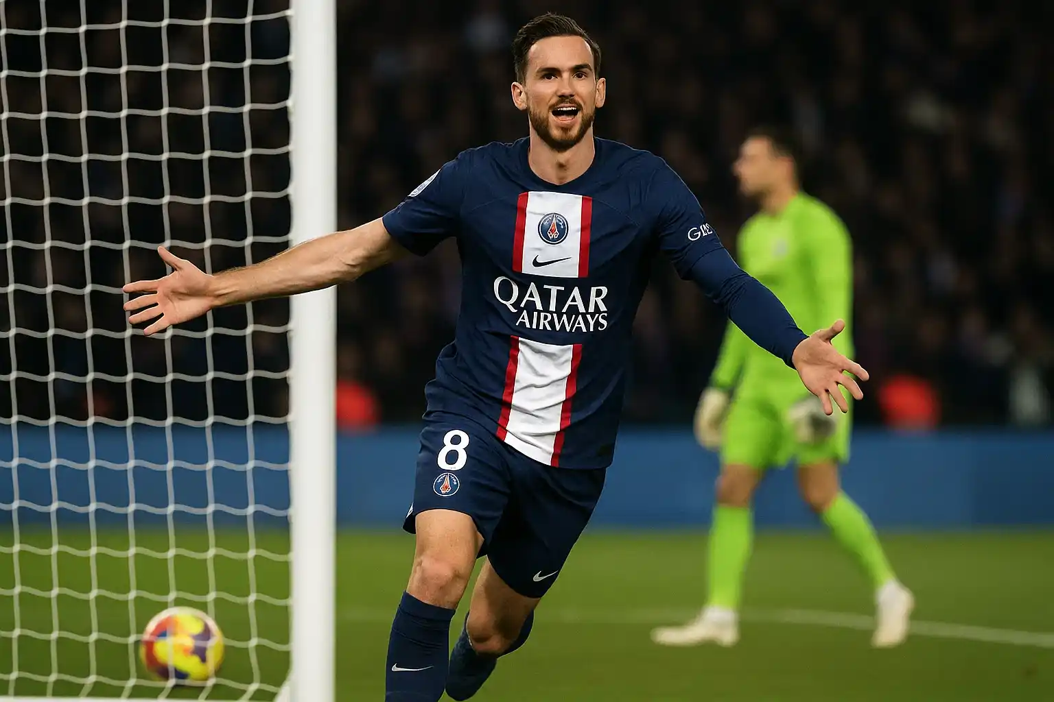 Fabian Ruiz lập công mở tỷ số cho PSG