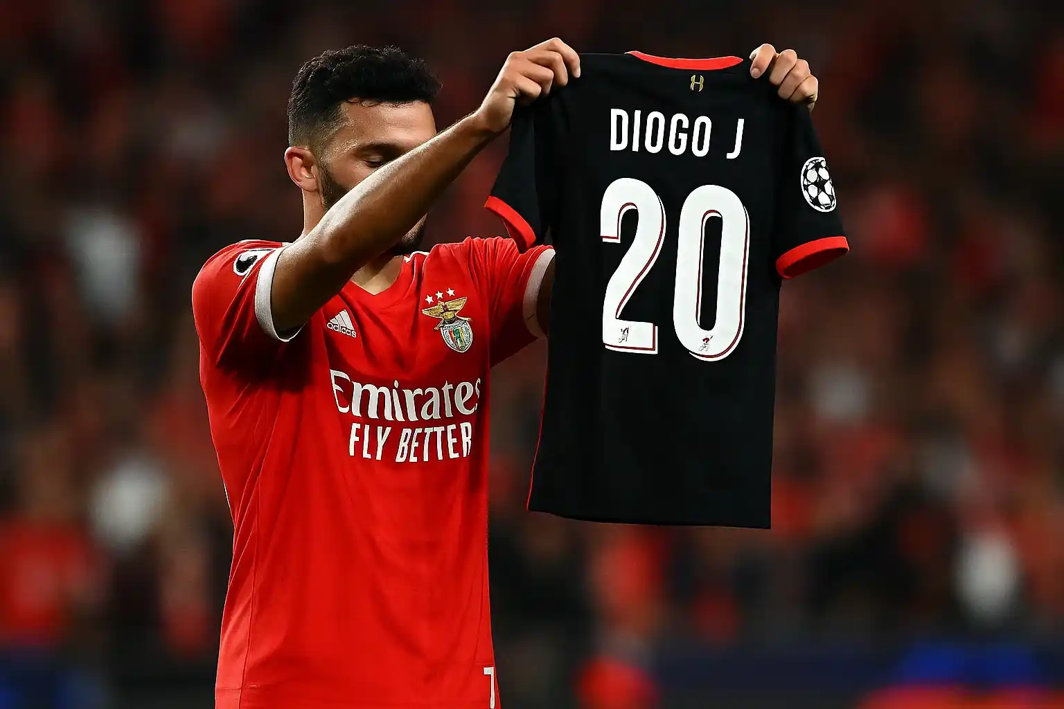 Goncalo Ramos tưởng nhớ Diogo Jota sau khi ấn định tỷ số